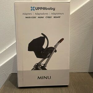 Uppababy minu adapters for maxi-cosi, nuna, cybex, besafe